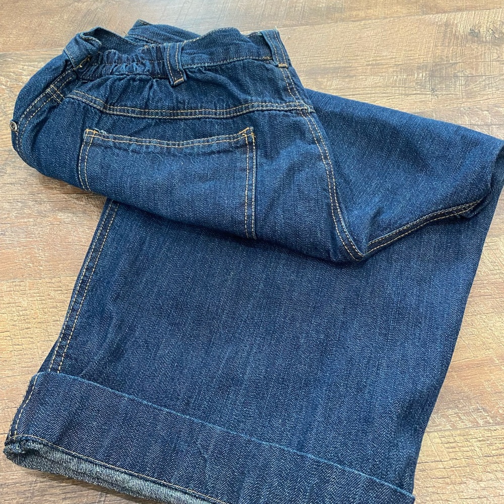 NWT 🌺 ROAMANS plus capris jean denim sz 18W cotton